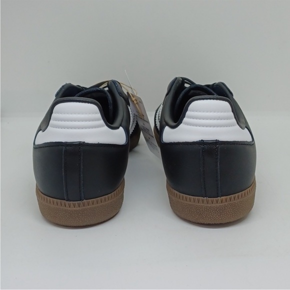 NWB Adidas Samba Original Black/White Shoes Sz 6.5 - Picture 10 of 12